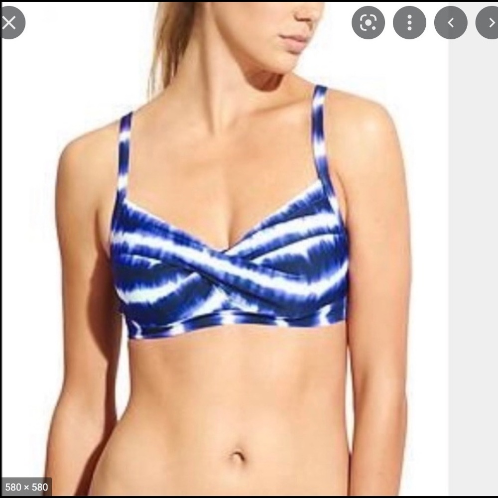 Athleta tie dye bikini top
